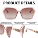 thumbnail image 3 of Gafas de sol para mujer, grandes, vintage, polarizadas, clásicas, de moda, para actividades al aire libre, 3 of 5