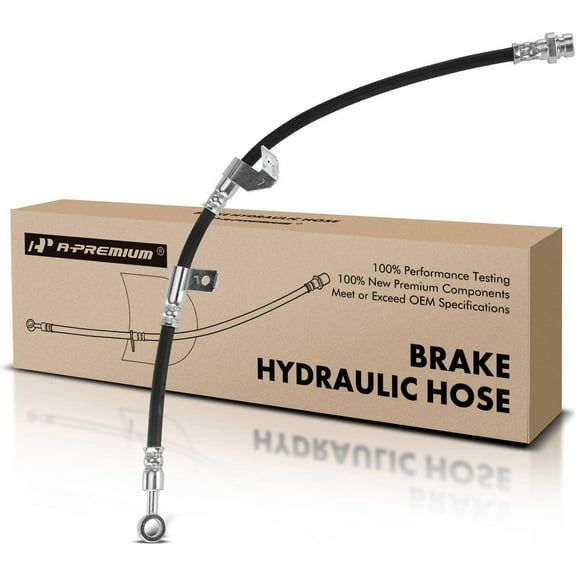 A-Premium Front Driver Brake Hydraulic Hose Compatible with Hyundai and Kia Models - Entourage 2007-2009, Sedona 2006-2012 2014 - Replace# 587314D000DS