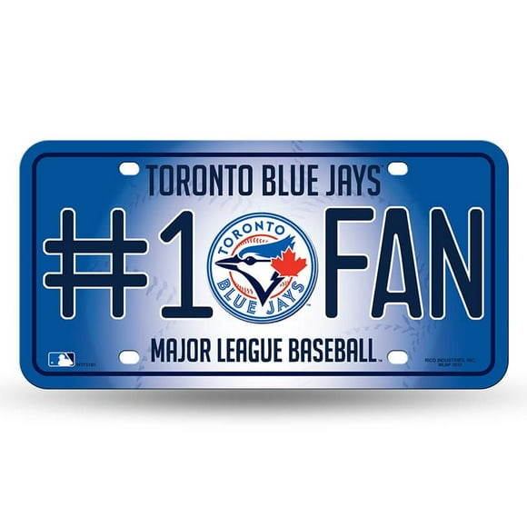 Plaque d’immatriculation des Blue Jays de Toronto de la MLB