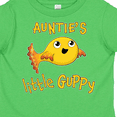 thumbnail image 4 of Inktastic Auntie's Little Guppy- cute yellow fish Boys or Girls Toddler T-Shirt, 4 of 5