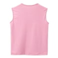 thumbnail image 3 of AherBiu Kid Girls Clothes Teens Tank Tops Sleeveless Crewneck Ruched Comfy Summer Tops Basic Camisole Tanks, 3 of 3