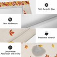 thumbnail image 5 of Fall Outdoor Rug 3x5 Ft, Non Slip Washable Area Rug, Thanksgiving Autumn Farmhouse Maple Leaves on Linen Patio Rugs Carpet Runner, Large Floor Mat for Indoor/Outdoor Deck Porch Camping, 5 of 8