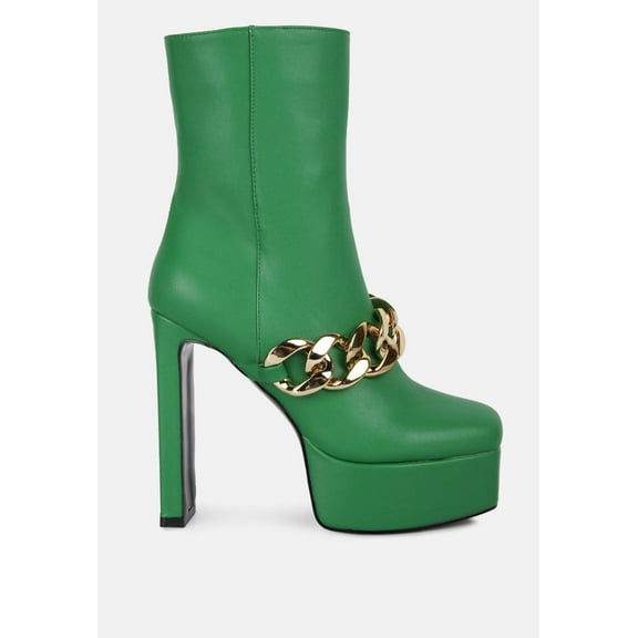 Bambini High Platform Ankle Boots