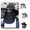 Black, variant on Hat with Face Protection, UPF 50 Wide Brim Fishing Hat with Detachable Face Cover and Windproof Rope for Hiking and Travel