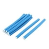 Ladies Sponge Perm Hairstyle Curler Rollers Curling Hair Rods Blue 9 Pcs