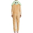 thumbnail image 2 of Richard Leeds Womens Star Wars Look Like Yoda or Grogu Ladies Onesie Pajama (Medium), 2 of 4