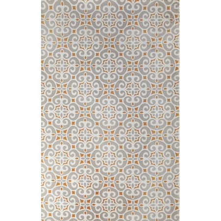 Tuft & Loom Kensington Hand-Woven Silver Indoor Area Rug