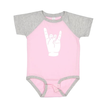 

Inktastic Rocker Horns! Gift Baby Boy or Baby Girl Bodysuit