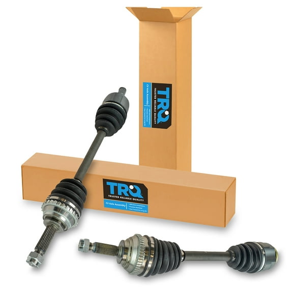 TRQ New Front CV Axle Shaft Assembly LH RH Kit Pair 2pc for Sonata Optima CSA50099