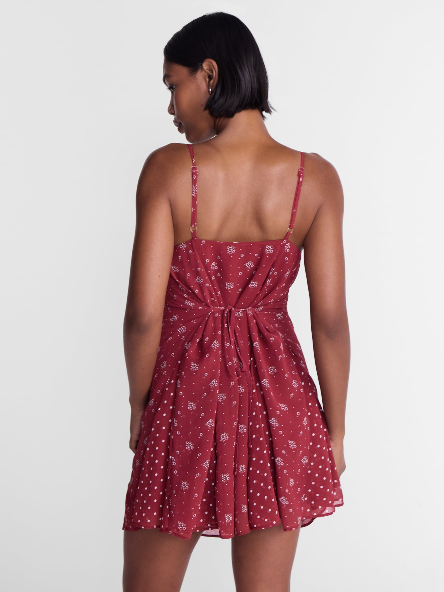 No Boundaries Printed Swing Mini Dress, Women's XXS-XXL
