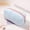 Blue, variant on Bxaolu Makeup Bag Travel Toiletry Bag for Women, Small Cosmetic Bags Cute Soft Makeup Pouch for Purse Emergency Bag for Pencil Case Accessory Bag, White