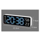 thumbnail image 5 of Large Digital Wall Clock Temperature and Humidity Week Display Electronic LED Table Alarm Clock 12/2, 5 of 5