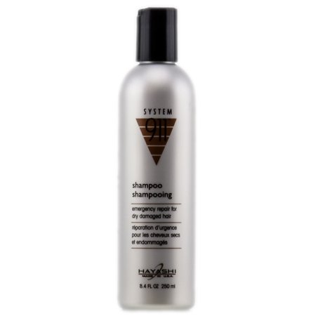 Hayashi System 911 Shampoo - Emergency Repair For Damaged Hair (Size : 8.4 oz)