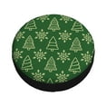 thumbnail image 3 of Bingfone Christmas (2) Spare Tire Cover Weatherproof Universal Wheel Protectors For Rv Camper Travel Trailer Suv Truck 15 Inch, 3 of 9