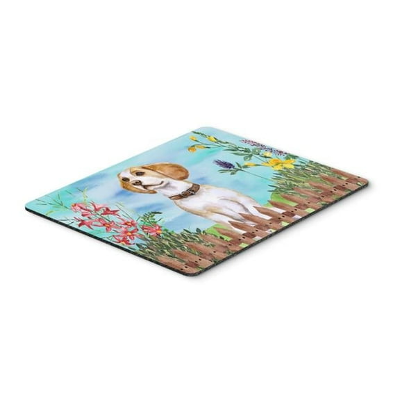 Beagle Spring Mouse Pad, Hot Pad or Trivet