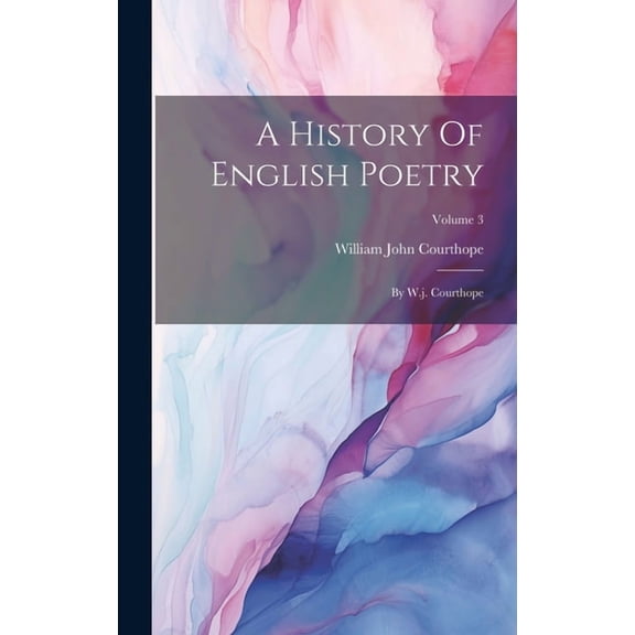 A History Of English Poetry (Hardcover)