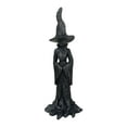 thumbnail image 1 of Estatua de bruja gótica coleccionable, figura de bruja aterradora de pie, adorno de escritorio para 132 cm x 132 cm x 35 cm, 1 of 9