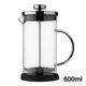 thumbnail image 2 of EDCWDTYYEC Prensa de café Manual, Prensa de Cocina, filtración for Bebidas, Tetera de fácil Limpieza, cafetera de Acero Inoxidable Teteras(600ml), 2 of 5
