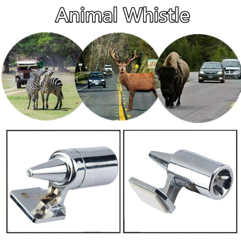 4PCS Ultrasonic Car Deer Whistle Animal Repeller Auto Safety Fits All  Vehicles.