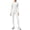 03# White, variant on Women's 2 Piece Yoga Sets Quick-Dry Gym Workout Tracksuit High Waist Running Leggings & Long Sleeve Top Outfits Light Gray XL