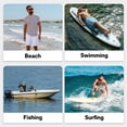 thumbnail image 6 of 3 Pack Men's Swim Trunks Shorts with Mesh Lining Quick Dry Breathable Pockets for Summer Beach, 6 of 10