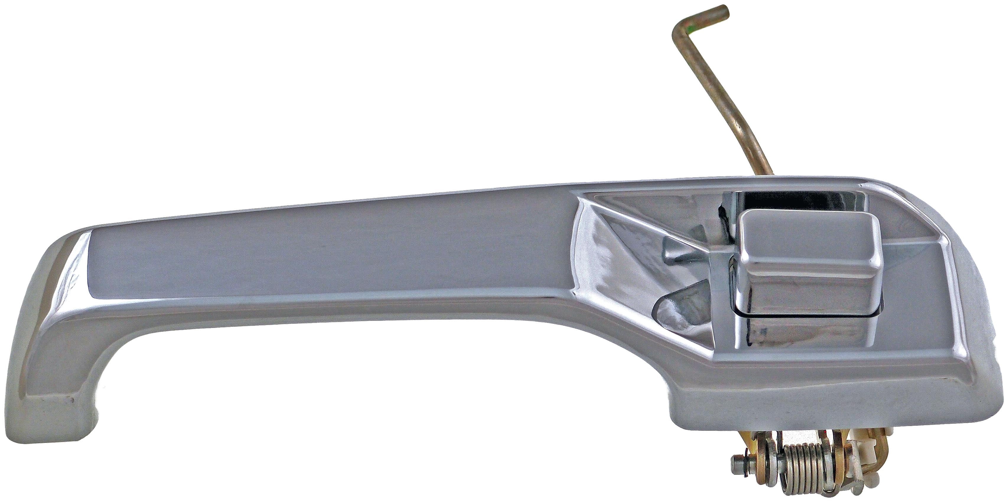 Dorman 93554 Front Driver Side Exterior Door Handle for Specific Jeep Models, Chrome