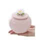 thumbnail image 4 of Lata sellada de lata de té Pink Nianhua: una lata de almacenamiento elegante y a prueba de humedad, adecuada for almacenar té, café, dulces y productos secos., 4 of 5