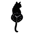 thumbnail image 2 of Reloj de pared 3D Silence Wagging para dormitorio infantil, guardería, estudio, oficina 170x430 mm, 2 of 9