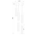 thumbnail image 2 of Z-Lite 5 Light Chandelier, 2 of 8