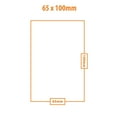thumbnail image 3 of Ultra Pro Board Game Sleeve 65mm x 100mm - 50pk, 3 of 3
