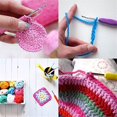 thumbnail image 5 of 1 Set Crochet Hook Yarn Ergonomic Kit Knitting Needle Sewing Tool Grip With Bag, 5 of 5