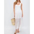 thumbnail image 2 of Falda Ailoqing 2025, casual, casual, larga para mujer, algodón, color blanco, 2 of 5