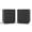 Black, variant on GZXS Set of 2 Fluted Nightstands in Natural Wood Finish, 3-Drawers Bedside Tables with AC Outlets & USB/Type-C Ports, Modern Farmhouse End Tables with Storage & Charging Station, Easy Assembly