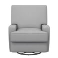 thumbnail image 6 of Baby Relax Rylan 4-in-1 Swivel Glider Rocker Recliner Chair, Gray Velvet, 6 of 23