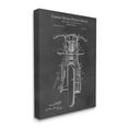 thumbnail image 3 of Stupell Industries Motor Vehicle Motorcycle Patent Text Blueprint Diagram Canvas Wall Art, 24 x 30, Design by Karl Hronek, 3 of 7