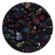 thumbnail image 1 of 100/200/300/500Pcs Mixed Letter Acrylic Beads Round Flat Alphabet Spacer Beads For Jewelry Making Handmade Diy Bracelet Necklace, 1 of 5