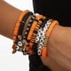 thumbnail image 4 of Pulseras de Halloween Pulseras con dijes de calabaza fantasma Pulseras de cuentas elásticas para mujeres, 4 of 5