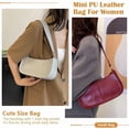 thumbnail image 3 of Trendy  Bags for Women Y2K Leather Purse Studded Handbags Retro Crossbody Bag Small Cute Hobo Bag, 3 of 6