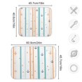 thumbnail image 4 of Yayeee Dish Drying Mat for Kitchen Counter 18"x24" Microfiber Absorbent Pad, Cute Nautical Pattern, 4 of 7