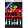 thumbnail image 3 of NHL Chicago Blackhawks - Champions 23 Wall Poster, 22.375" x 34", 3 of 5