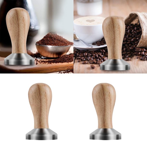 Distribuidor De Café Profesional Mango De Madera Nivelador De De Polvo De Un Solo Cabezal 49mm Con Mango+Distribuidor De Café Profesional Mango De Madera Nivelador De De Polvo perfecl none