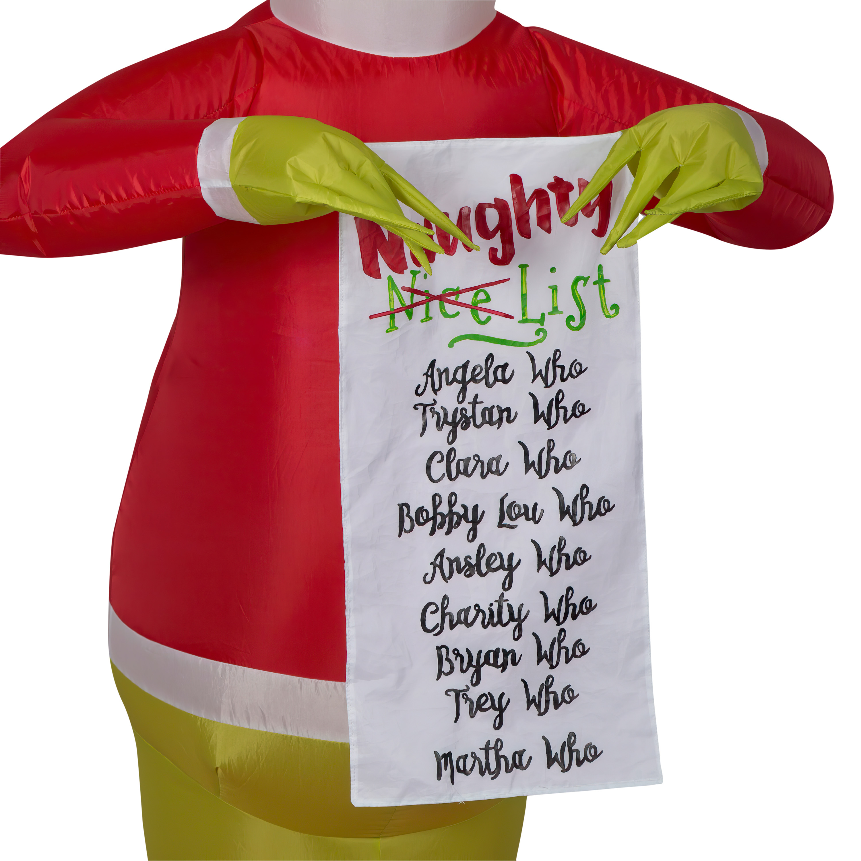 Dr. Seuss The Grinch Naughty List 5.5ft tall by Gemmy Industries - image 4 of 6