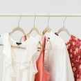 thumbnail image 4 of IRIS Garment Rack, 2-Shelves, Clothes Racks for Closet Organization, Plant Stand, Marble White, 4 of 7
