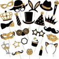 thumbnail image 1 of 24 Pieces Funny Photo Booth Props for Birthday Weddings Graduation Party Supplies Prom Dis, 1 of 5