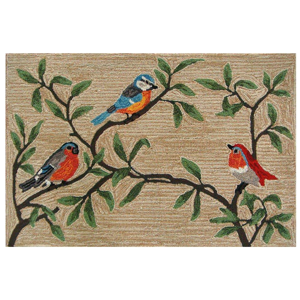 liora manne frontporch birds indoor outdoor rug