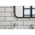 thumbnail image 4 of Soft corner metal rectangular mirror 18x30 inch in Black, 4 of 9