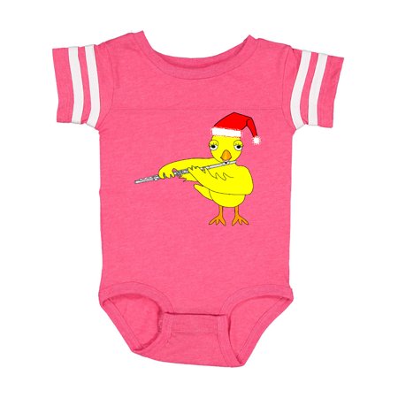 

Inktastic Santa Cap Flute Chick Gift Baby Boy or Baby Girl Bodysuit