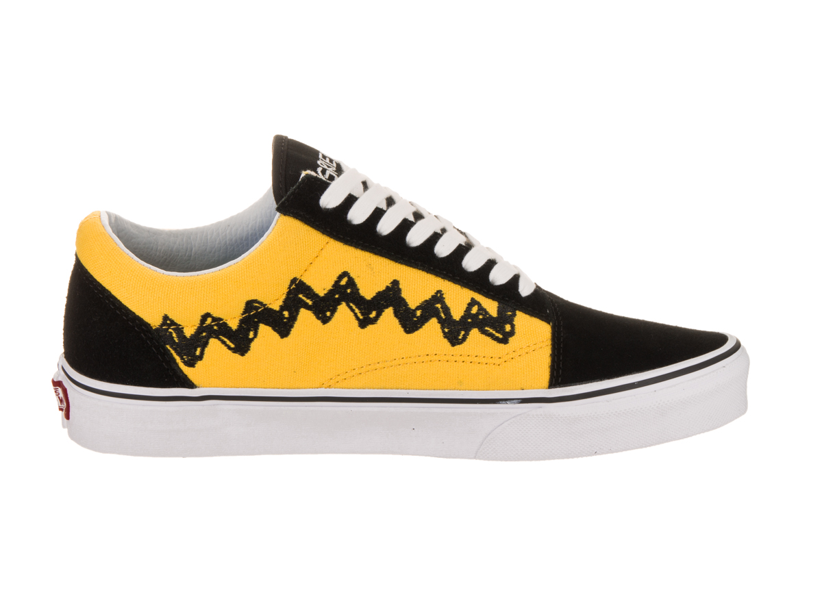 VANS Old Skool Sneakers Charlie Brown/ Black - Walmart.com