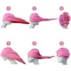 thumbnail image 1 of 2 uds de gorro de ducha seco, diadema de microfibra, secador de pelo envuelto, secador de toallas, gorro de pelo gris == LingWen 8390611434977, 1 of 1