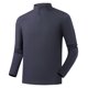 thumbnail image 2 of Ceisia Men's Slim Stand-Collar Half-Zip Sport Long-Sleeve Top Multi-Solid Gift, 2 of 5